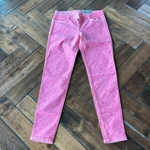 Bleu Lab 2 in 1 pink & pink paisley 28 Leggings